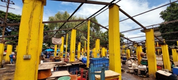 Demolition of old Vasco fish market commences