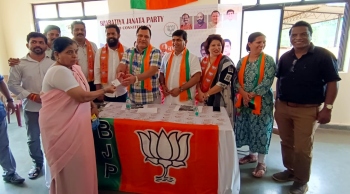 BJP distributes E-Shram cards to unorganised sector in Vasco