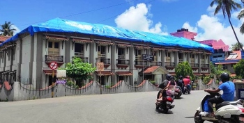 Govt seized of court bldg condition, plastic sheet cover is temporary measure: Cabral