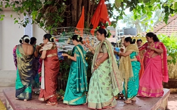 Hundreds of women celebrate Vata Poornima fest in Vasco