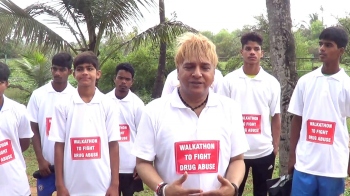 Walkathon held to fight drug abuse