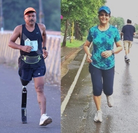 Blade runner, cancer survivor are BNI Rotary Rain Run brand ambassadors