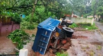 Heavy rains continue to cripple life in Quepem, Sanvordem and Curchorem