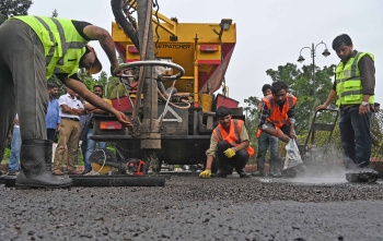 Here comes a quick fix for potholes