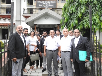 Lawyers stay out of dilapidated Margao court building