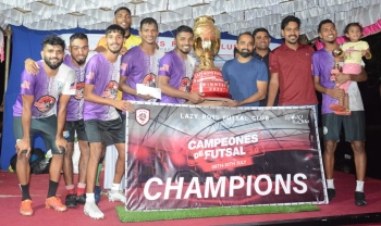 CFS Charities Verna win Campeones De Futsal 3.0
