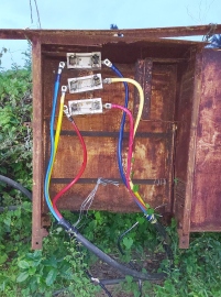 Open fuse boxes in Benaulim are potential death traps
