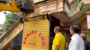 Mormugao council razes illegal structure within 12 hrs in Vasco