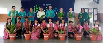 Korgaon school holds Vanamohotsava celebrations