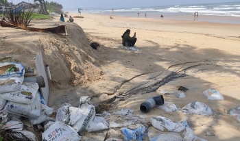 Traditional fishermen cry foul over sewage discharge at Benaulim beach