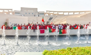 Portugal fans in Qatar enjoy fun-filled evening at Katara Beach