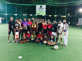 Melvin Brothers A win Edward Po futsal tournament