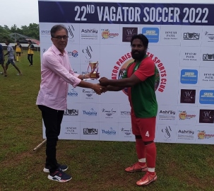 Goa Velha reach Vagator Soccer quarters