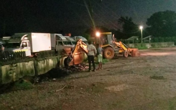 Facing flak over unhygienic condition: SGPDA begins work on temporary measures at wholesale market