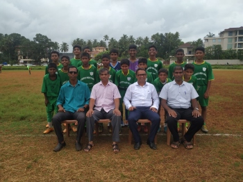 Don Bosco HS Tiswadi football champs