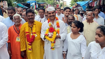 Damodar Bhajani Saptah ends with Samapti rituals
