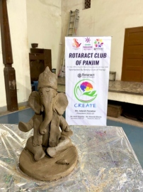 Sustainable Ganesh idol making workshop held