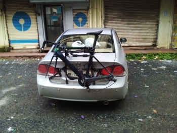 Cycle racks in cars: Road safety activists say they pose danger