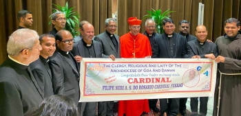 Cardinal FerrÃ£o celebrates his first Mass in Rome