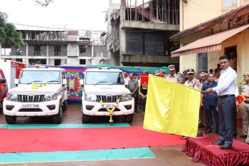 Fire services induct new fleet of vehicles for mining belt