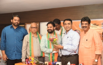 People forced me to join BJP to develop constituency: Faldessai