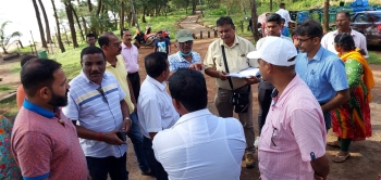 GTDC and tourism officials inspect Canacona beaches
