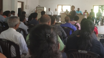 Calangute gram sabha resolves against giving permission for landfilling, hill cutting