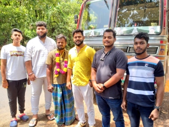 Canacona Youth Congress launches innovative protest at Karmalghat