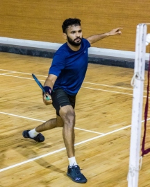 Rasik Memorial badminton: Karan sets up title clash with Umakant