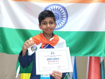 Ethan wins silver at World Youth Chess Solving Championship