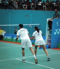 Tanisha wins mixed doubles bronze in Raipur tourney