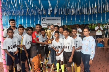 Damodar HS, Holy Cross win hockey tourney