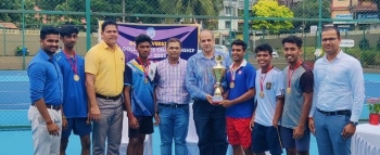 Dhempe College win men's tennis title