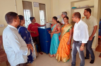 Shristhal BMC visits multi-processing units at Curchorem and Bicholim