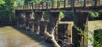Old Velus-Hedode bridge gives locals the shivers