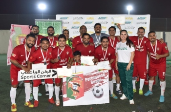 Portuguese Goans runners-up at Portugal Fans Qatar football tournament