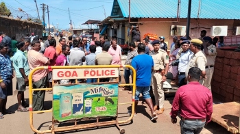 Kharewado jetty barricaded