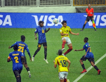 Colombia drub Tanzania to reach WC last-four