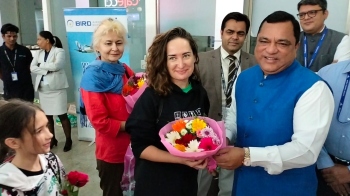 International tourist season starts: 1st charter flight brings in 185 Kazakh tourists