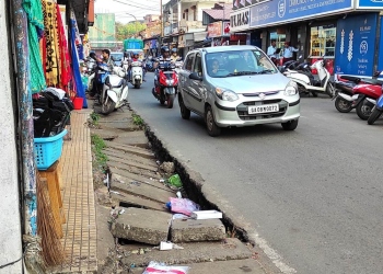 Vital drain in new Margao market area lies in disrepair
