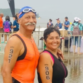 Triathlon couples to compete at Ironman 70.3 Goa