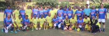 Goa Police Veterans win exhibition match