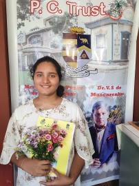 PC Trust hands Allena Fernandes scholarship