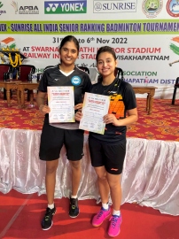 Shuttler Anura wins bronze in Visakhapatnam