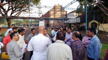Authorities hold inspection at Basilica ahead of novena