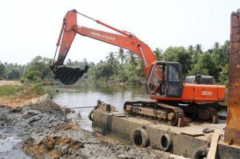 First desilting of the river Sal was taken up in 2002 when Kamat was minister