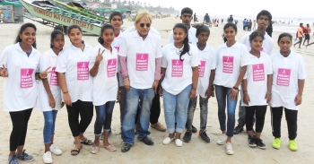 Walkathon on breast cancer awareness held