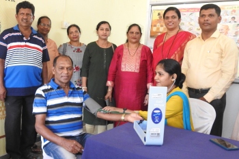 Free health check-up camp held