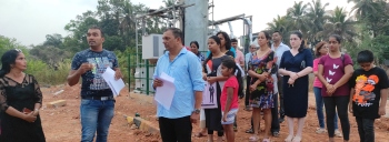 Navelim locals protest over installation of mobile tower