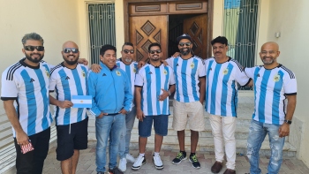 Reunions: Goan families and friends meet in Qatar as they enjoy football action
